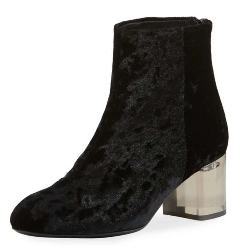 RAG & BONE Drea Crushed Velvet Booties